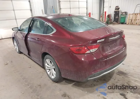 2015 Chrysler 200 Limited from USA, damaged, VIN 1C3CCCABXFN573123